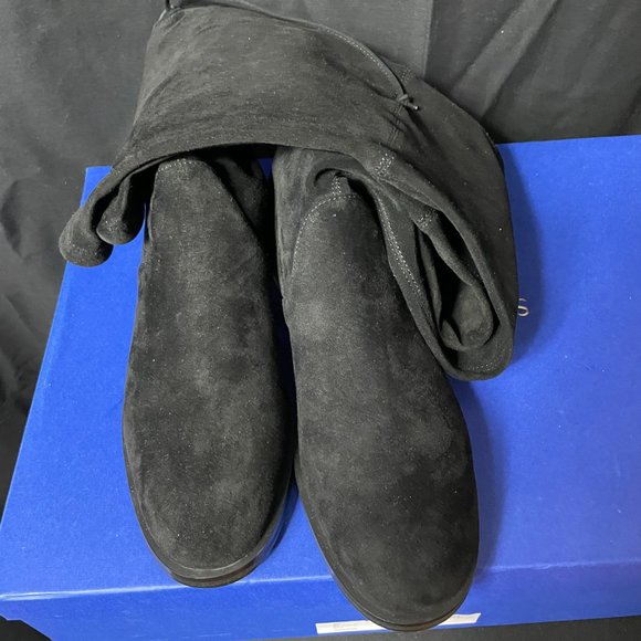 NEW Stuart Weitzman Jocey Suede Over-The-Knee Boot US 10 - Picture 4 of 10